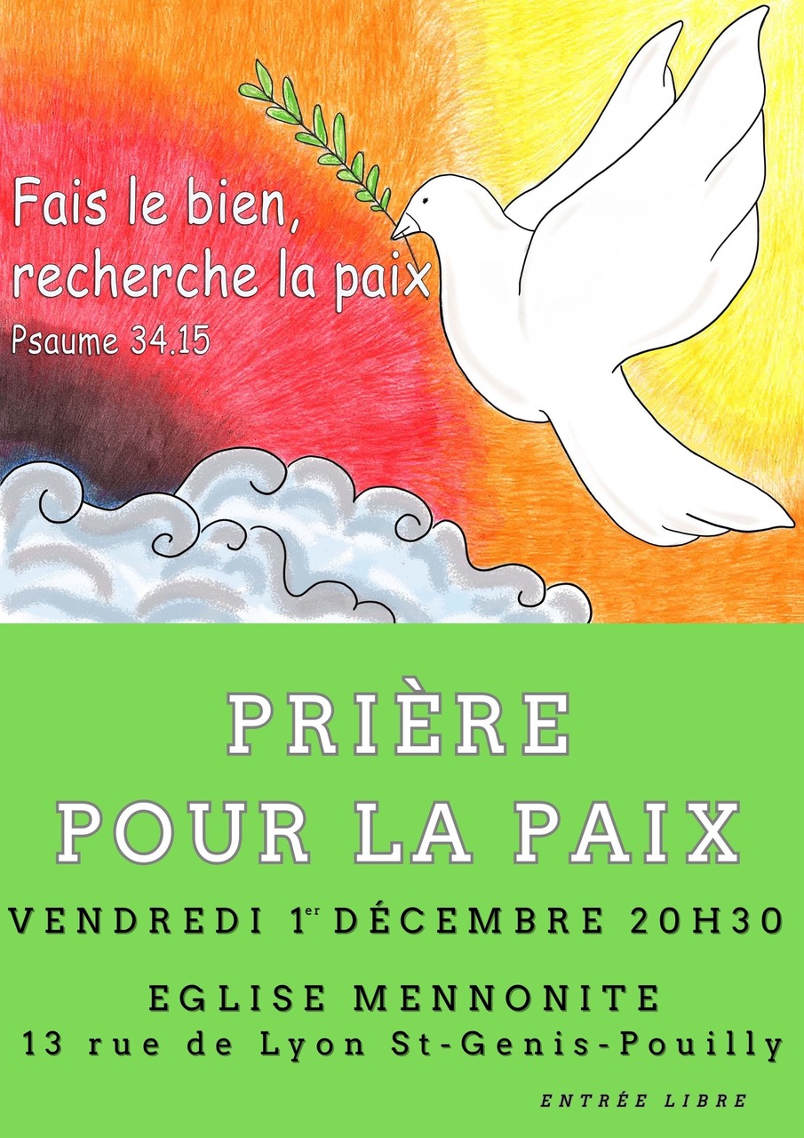 PRIÈRE POUR LA PAIX